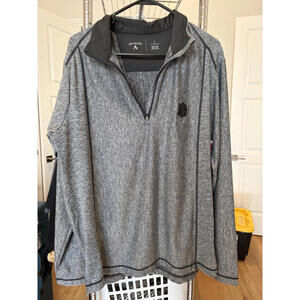 Antigua Quarter Zip Pullover NFL Patch size L